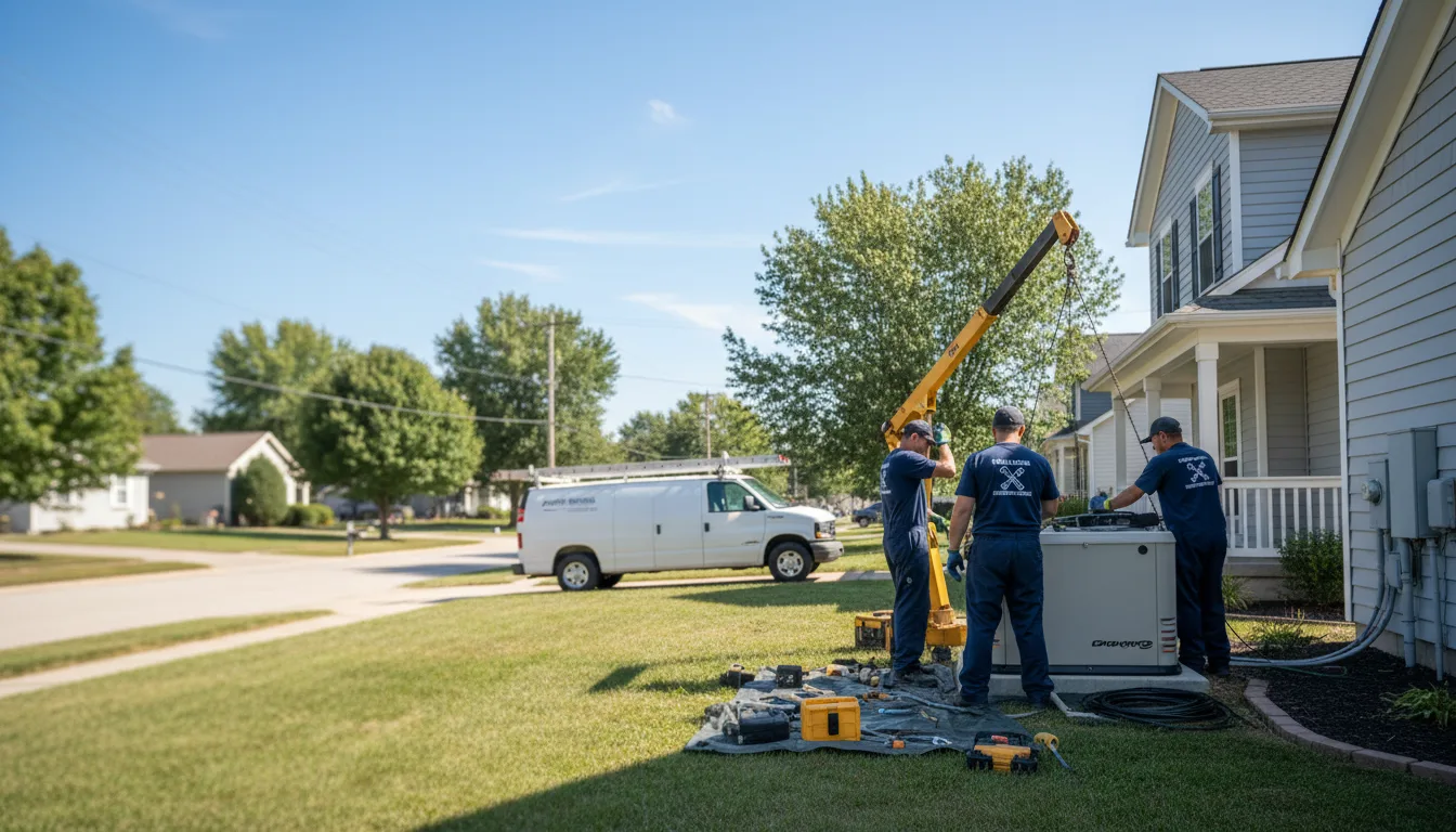 Generator Installation in Hills, IA near me